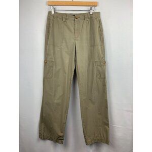 Dockers Womens Khaki Cargo Pants Size 8